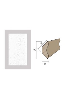 Angolare 25x10 mm. (€/ML) Massicci