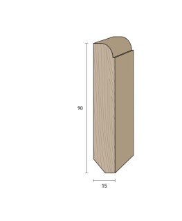 Massiccio 90x15 mm. (€/ML) Becco di Civetta