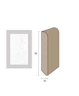 Massiccio 70x10 mm. (€/ML) Becco di Civetta